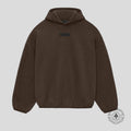 Fear Of God Essentials Hoodie in Heather Wood