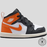 Air Jordan 1 Mid Black Toe Starfish (TD)