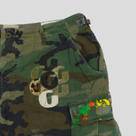 Gallery Dept. G Patch Camouflage Cargo Shorts