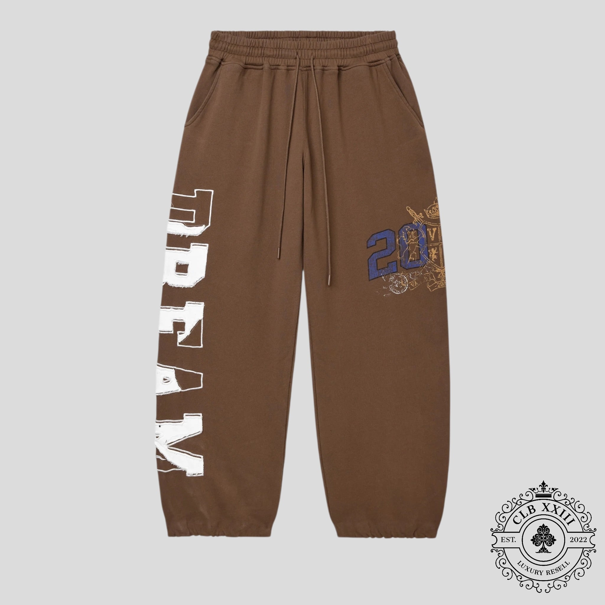 Vale Bingo Sweatpants in Brown