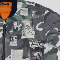Raf Simons Riot Riot Riot Jacket in Snow Camo