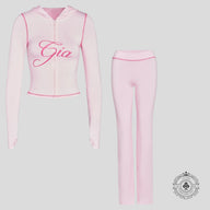 I.AM.GIA Blare Hoodie & Trackpant Set in Pastel Pink