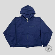 Basketcase Siren Zip Up in Blue