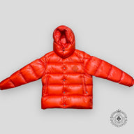 Moncler Tarnos Puff Coat in Orange