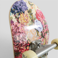 Louis Vuitton Flower Monogram Skateboard