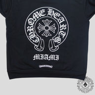 Chrome Hearts Miami Exclusive Zip Up Hoodie in Black