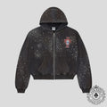 Vale Forever Pluto Clustered Zip Up in Black