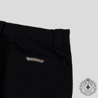 Chrome Hearts Double Knee Carpenter Pants in Black