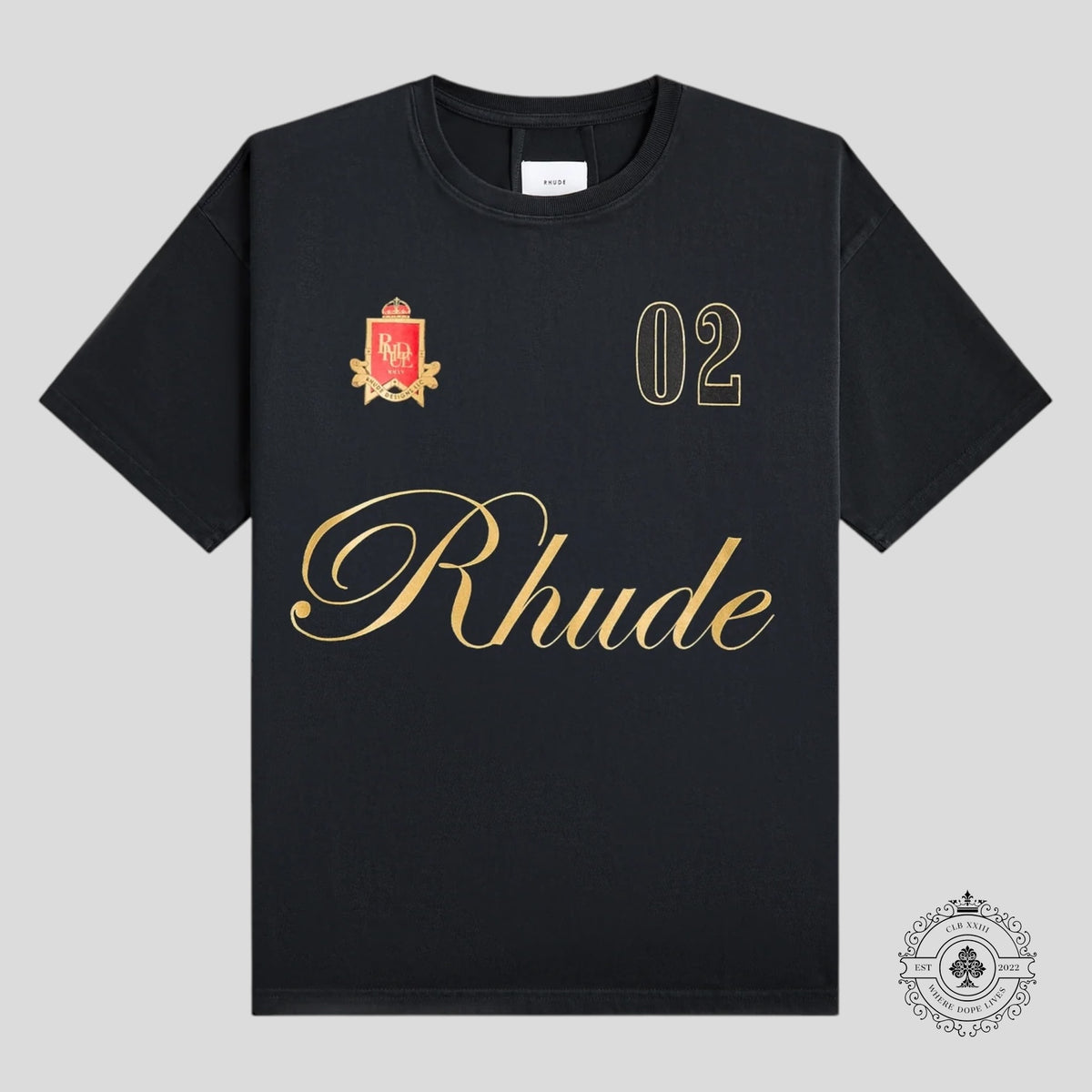 Rhude Script Tee