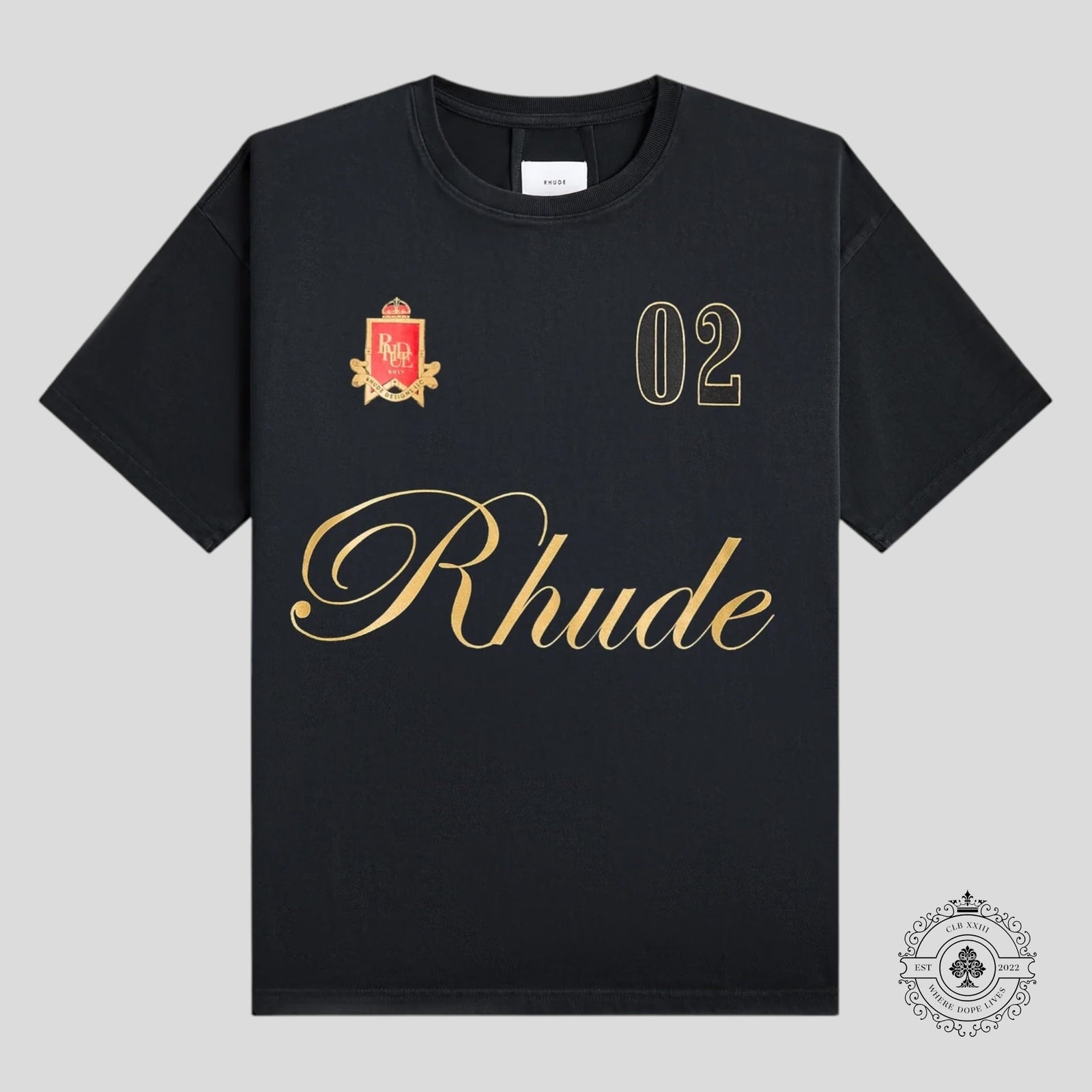 Rhude Script Tee