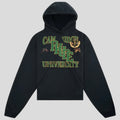Rhude University Hoodie in Vintage Black