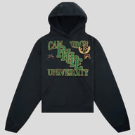 Rhude University Hoodie in Vintage Black