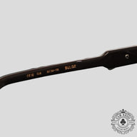 Chrome Hearts Bulge Glasses in Brown/Gold