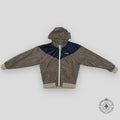 Celine Nylon Monogram Jacket in Beige / Black