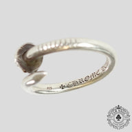 Chrome Hearts Nail Ring in Silver