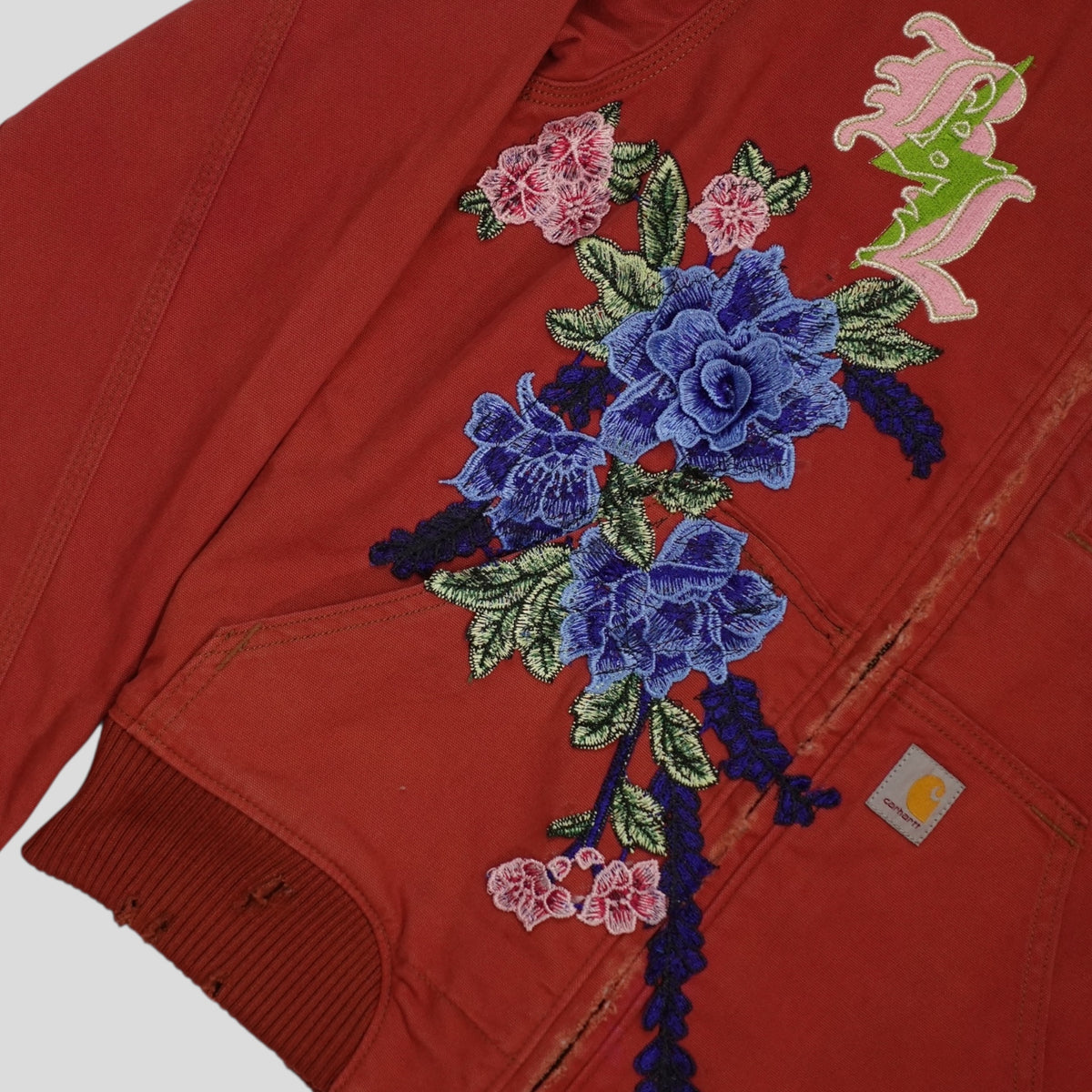Blind Love Floral Patch Carhartt Jacket