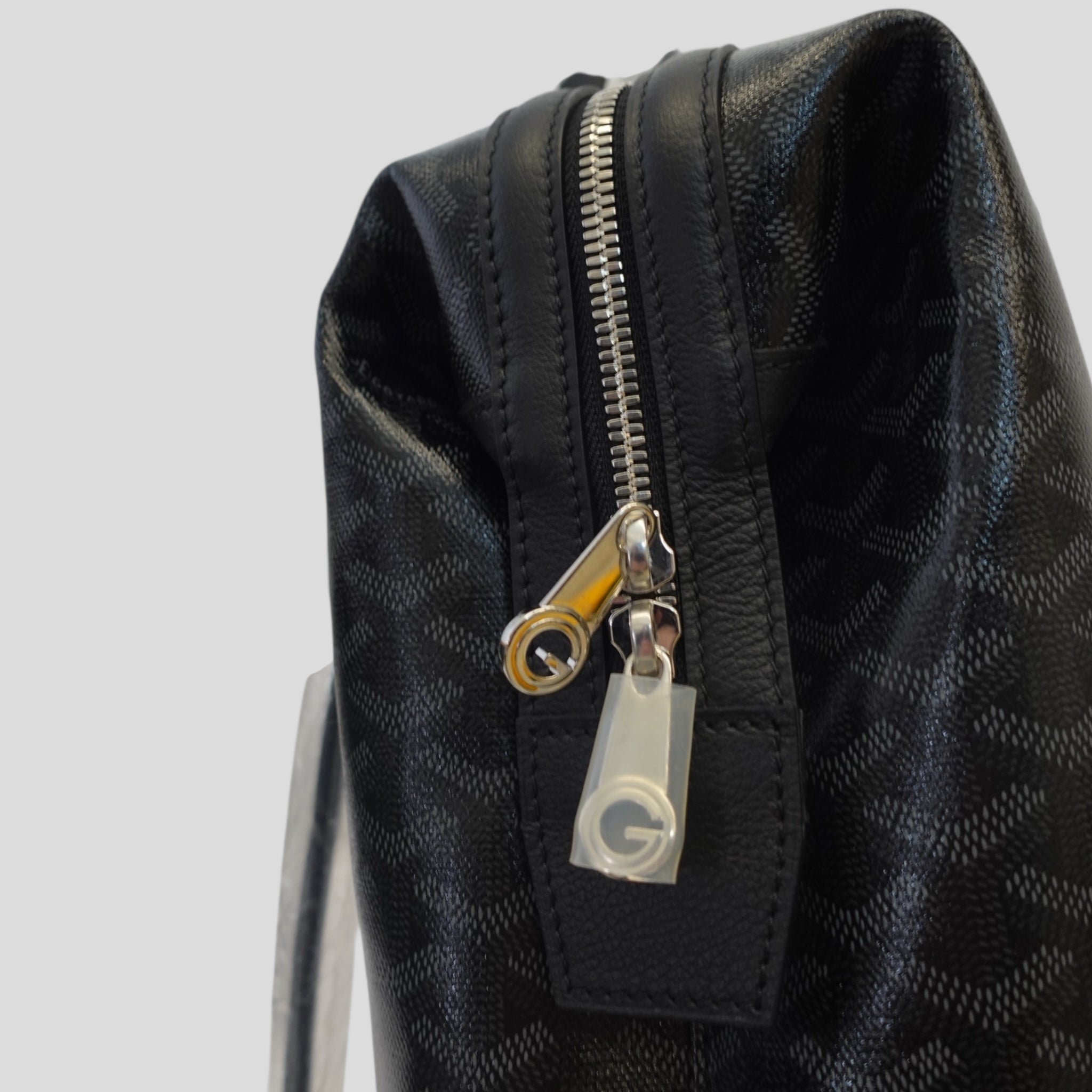 Goyard Jet Black Cisalpin Backpack