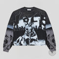Vale Monochrome Long Sleeve Shirt in Black