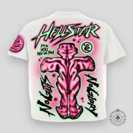 Hellstar No Guts No Glory T-Shirt in White