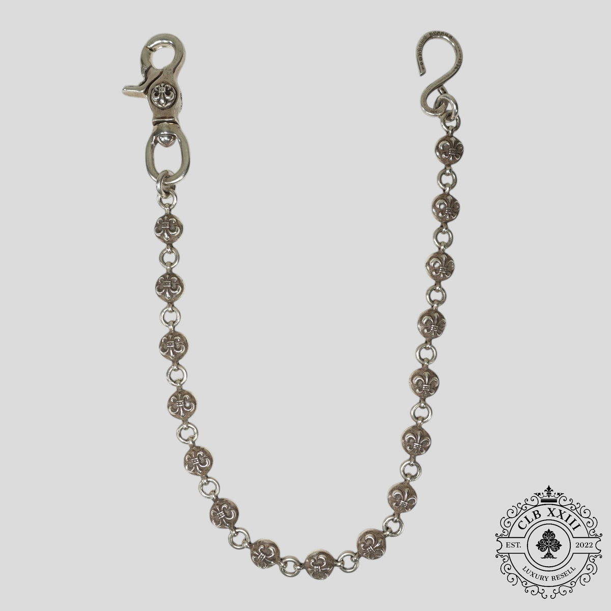 CHROME HEARTS FLEUR BALL WALLET CHAIN