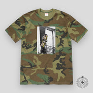 Supreme x ANTIHERO Balcony Tee 'Woodland Camo'