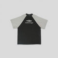 Balenciaga Raglan Oversize Tee in Black