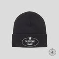 Supreme Crest Beanie in Black