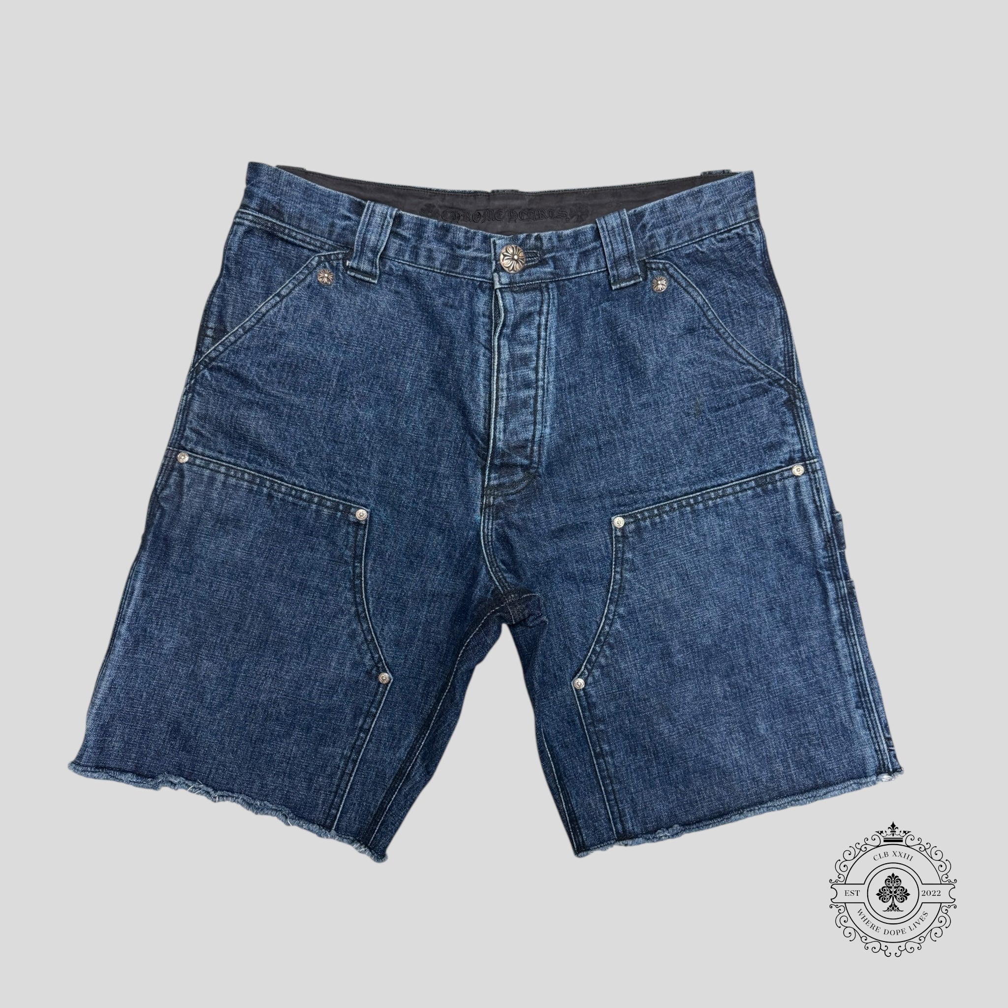 Chrome Hearts Double Knee Shorts