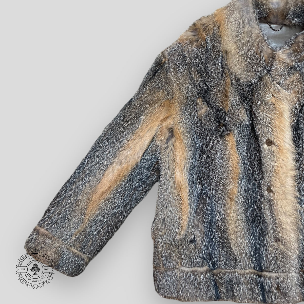 Louis Vuitton "Don't Let Your Day Job Define You" Fox Fur Coat