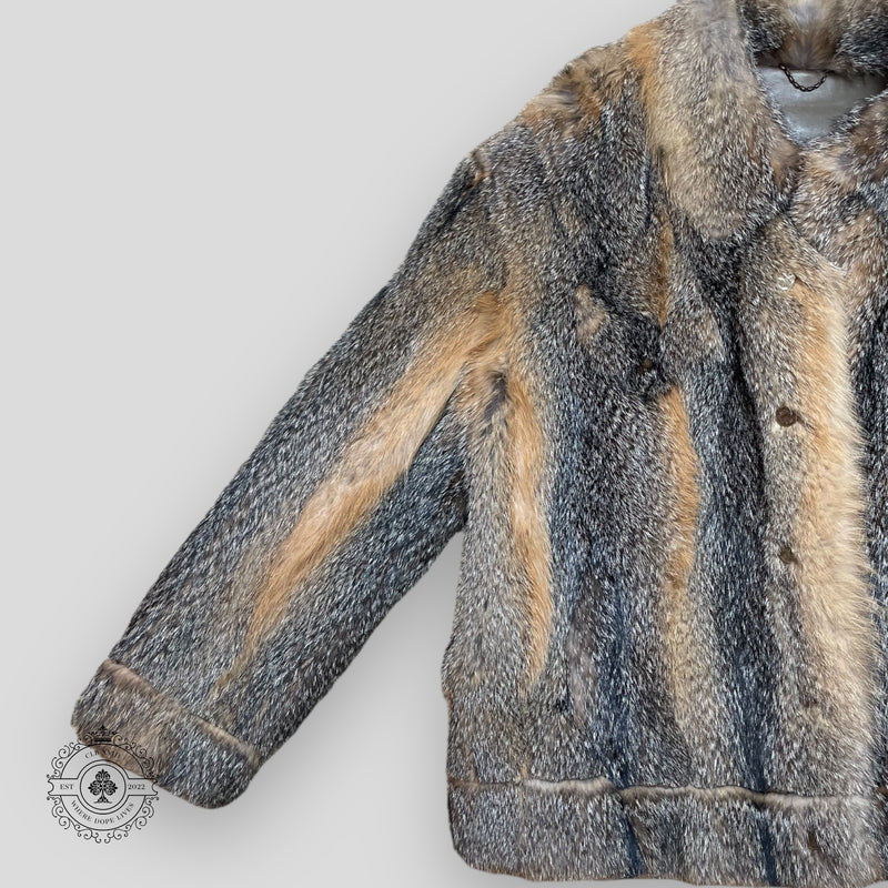 Louis Vuitton "Don't Let Your Day Job Define You" Fox Fur Coat