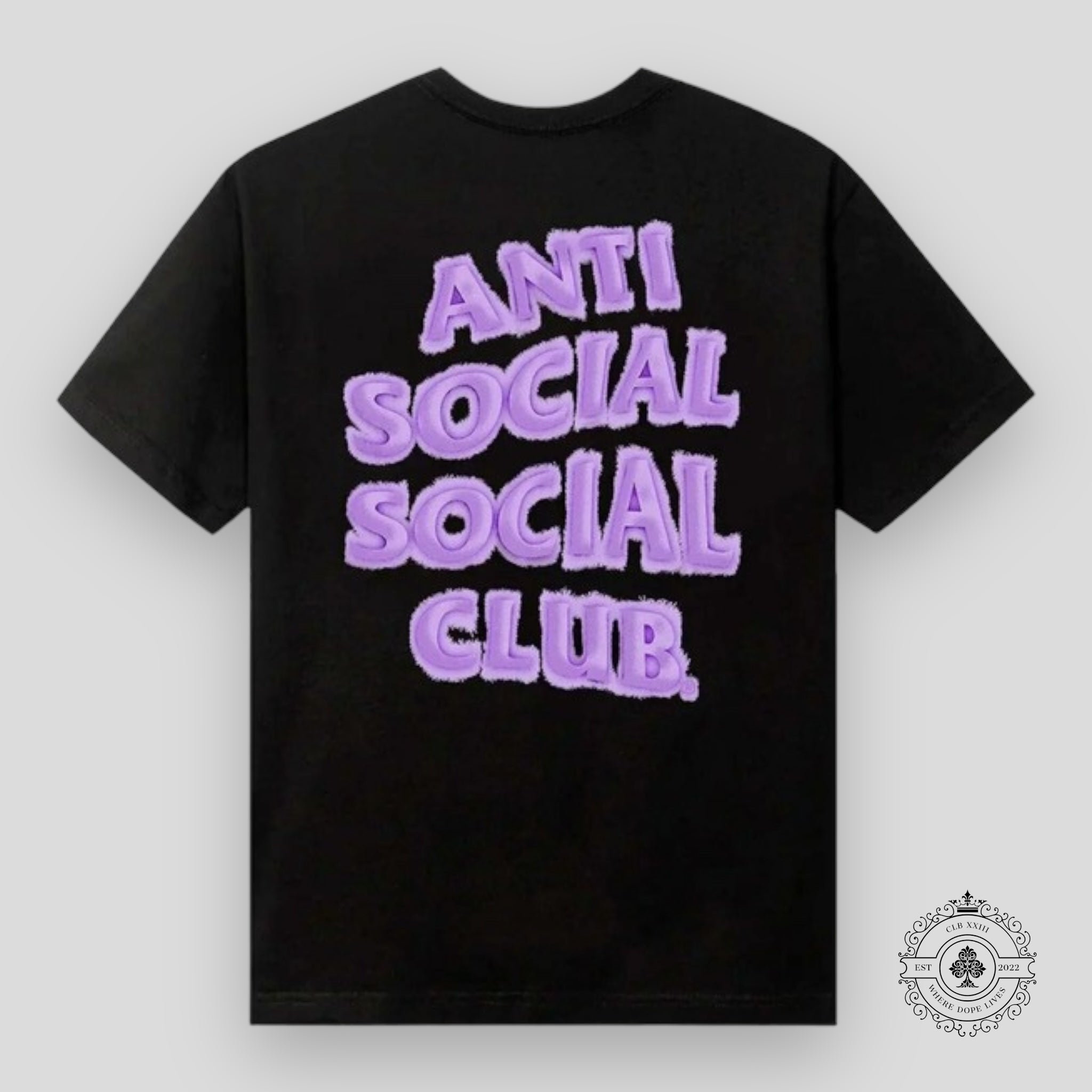 Anti Social Social Club Anthropomorphic 1 Tee in Black