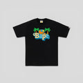 BAPE Colors Milo On Bape Summer Tee in Black