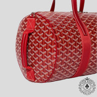 Goyard Barrel 40 Sports Bag in Red