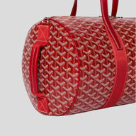 Goyard Barrel 40 Sports Bag in Red