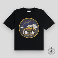 Rhude Saint Malo Tee in Black