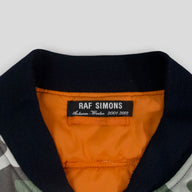 Raf Simons Riot Riot Riot Jacket in Snow Camo