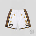Supreme All Star Basketball Shorts in White