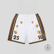 Supreme All Star Basketball Shorts in White