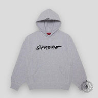 Supreme Futura Hooded Sweatshirt in Grey
