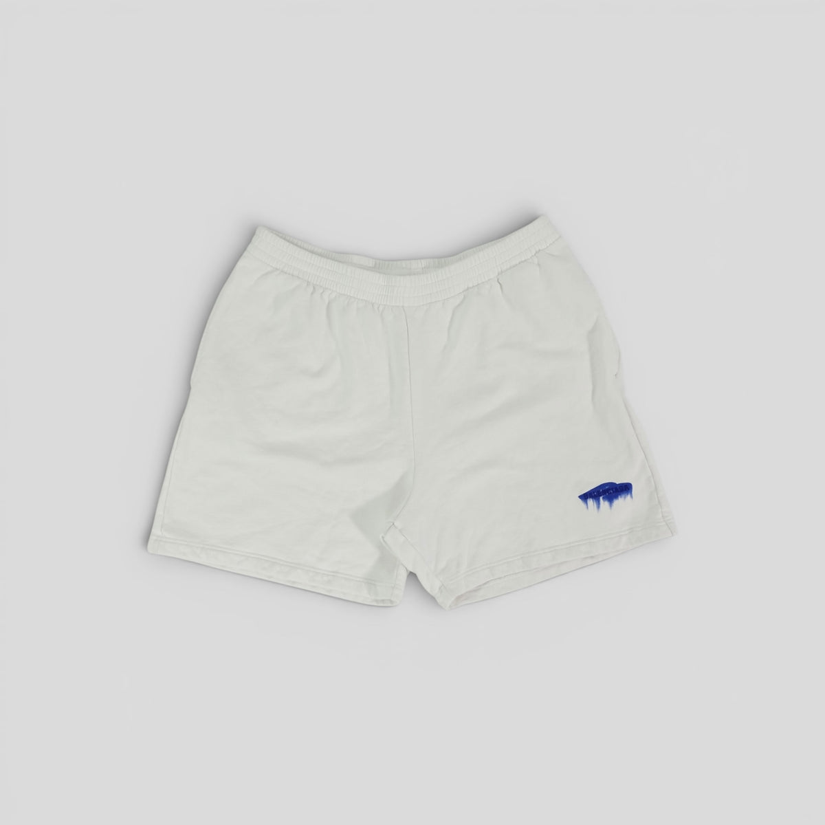 Balenciaga Wet Brush Relaxed Shorts in White