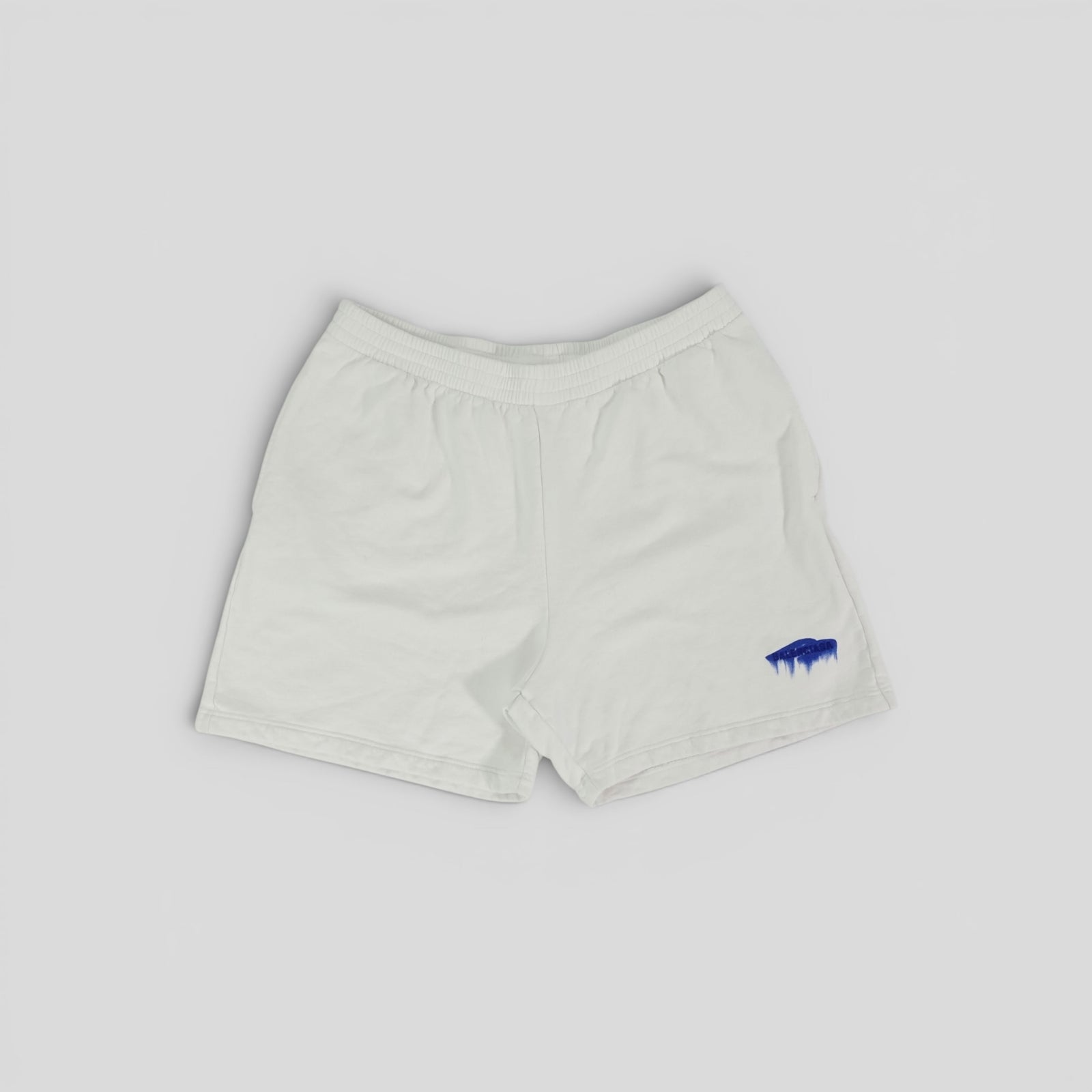 Balenciaga Wet Brush Relaxed Shorts in White