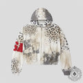 Vale Forever Cheetah Zip Up in White