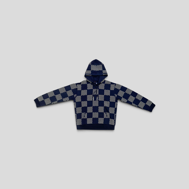 Louis Vuitton Pearl Damier Embroidery Hoodie