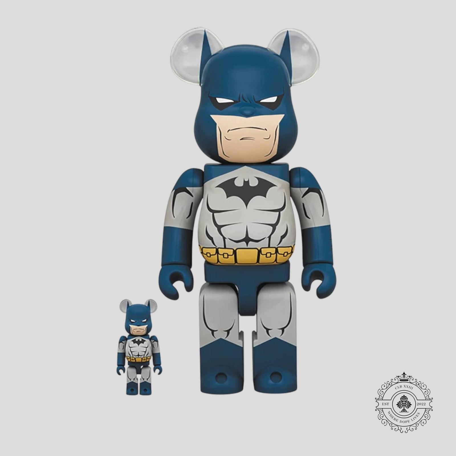 Bearbrick Batman Hush Ver. 100% & 400% Set