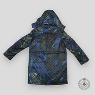 Louis Vuitton Padded Monogram Tie Dye Long Coat