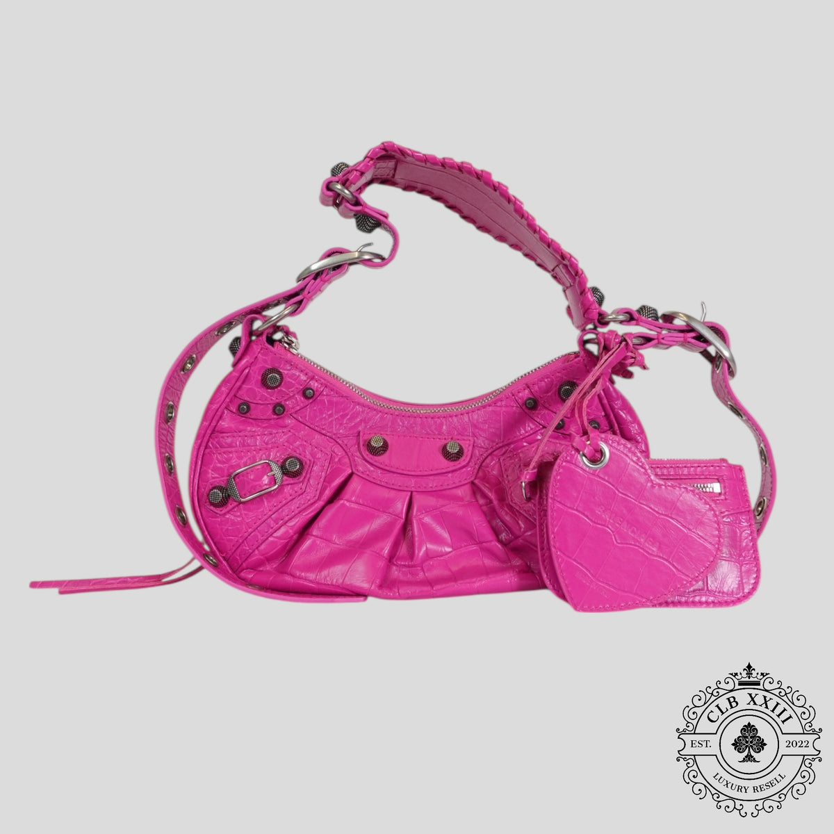 Balenciaga Le Cagole XS Shoulder Bag in Pink