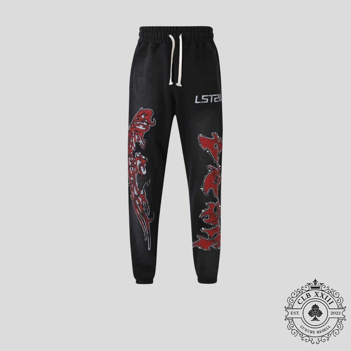 Lost Intricacy Wing Sweatpants in Black