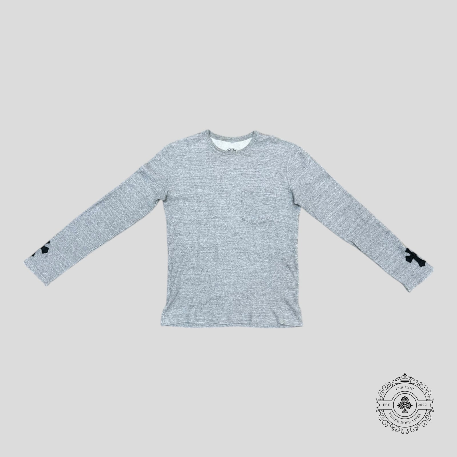 Chrome Hearts Plain Neck Thermal Shirt
