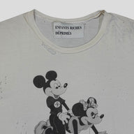 Enfants Riches Deprimes Mickey T-Shirt in White