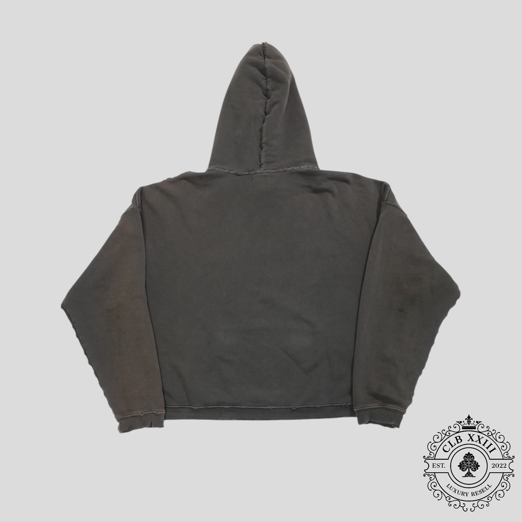Enfants Riches Déprimés Distressed Classic Logo Hoodie